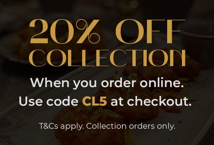 20% off Collection orders at Bangkok