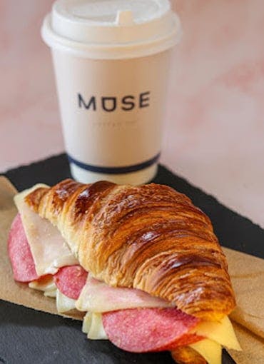 Muse Coffee and Croissant