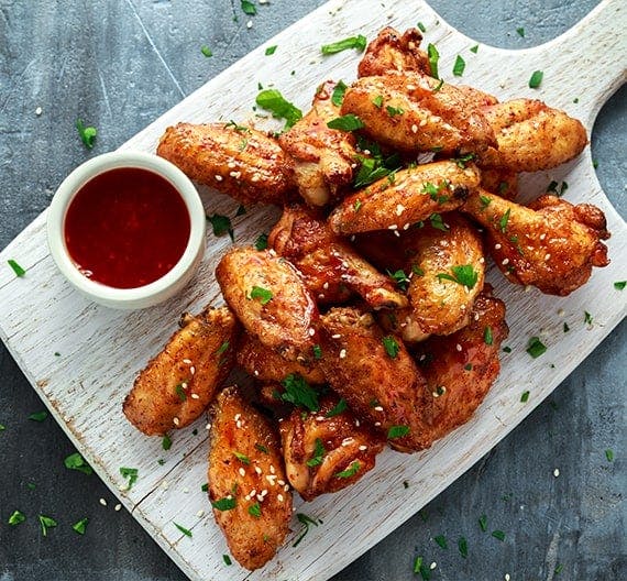 Amazing and delicious Chicken Wings, order now from Purley Dragon!