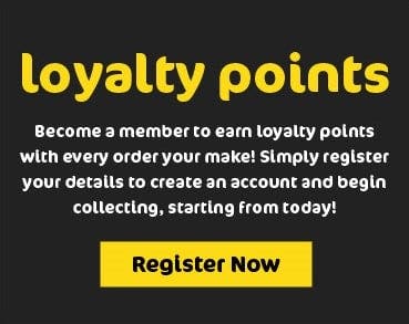 Register and start accumulating loyalty points!