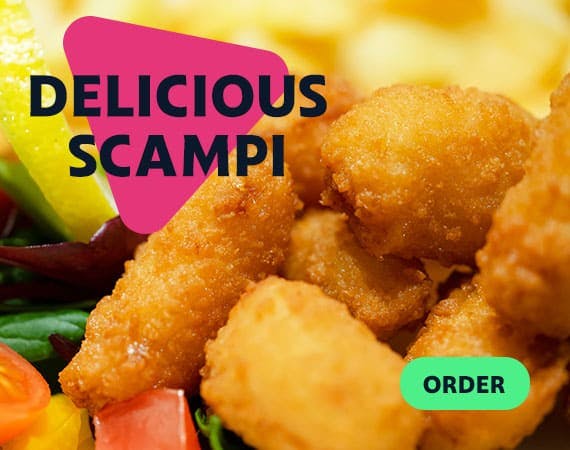 Buy delicious Scampi from Triangle Fish and Chips