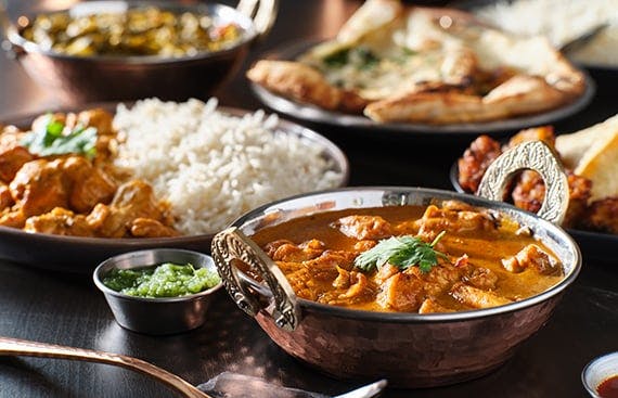 We serve a range of traditional authentic curries