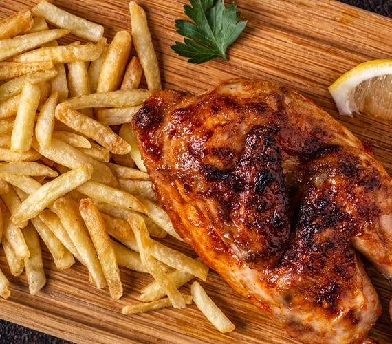 Experience the ultimate crispy and juicy delight with our mouth-watering chicken, prepared with our yummy blend of herbs and spices.