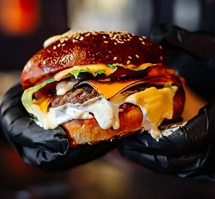 Burgers from Kaizen Burger and Sushi Burgers from Kaizen Burger and Sushi