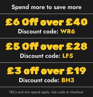 Save more when you spend more.