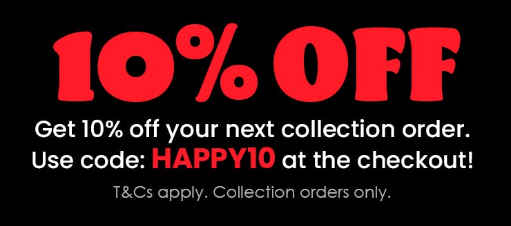 Order from Happy Corner and get a discount on your next order