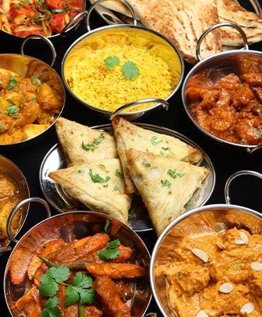 Try the best Indian curries worldwide! only on Happy Corner