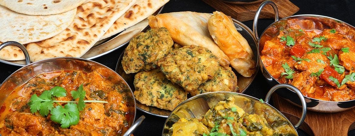 A sample of some of the dishes on offer at The Original Gandhi
