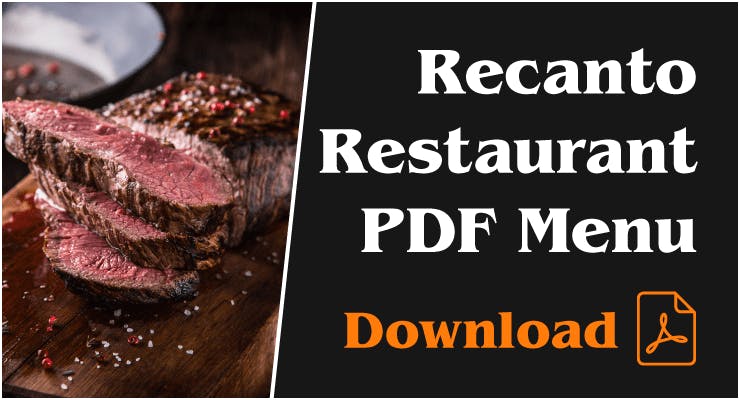 Restaurant PDF Menu