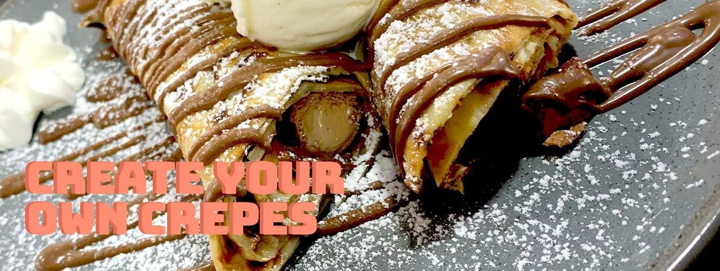 Create your own crepes!