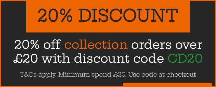 20% off your collection orders!