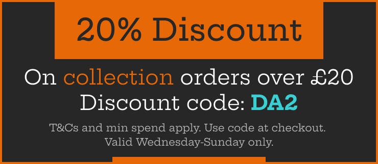 20% off your collection orders!