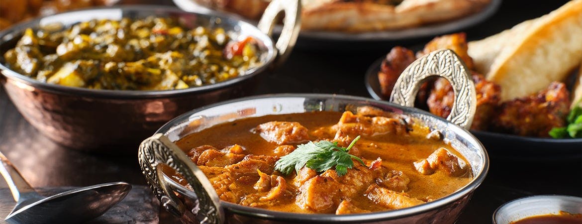 Delicious Indian curry, start ordering now!