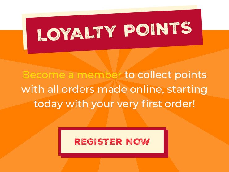 Register and start collecting loyalty points!