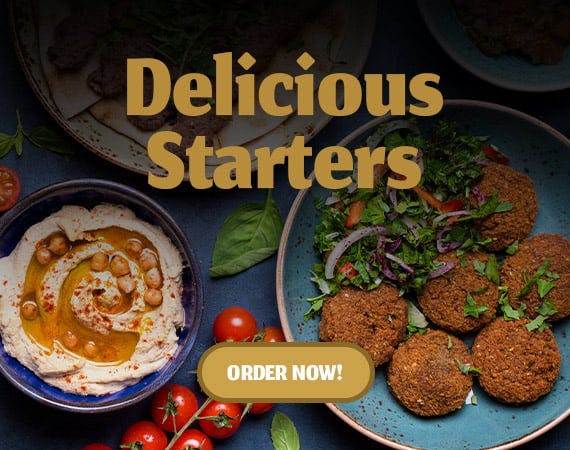 Order delicious starters from Chenjeh