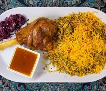 Classic Persian dishes from Shiraz Persian Cuisine of Oxford