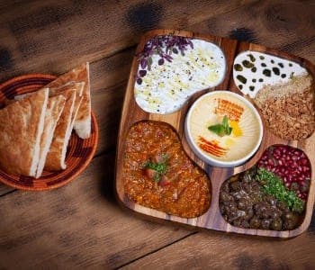 Delicious & authentic Persian starters from Shiraz Persian Cuisine
