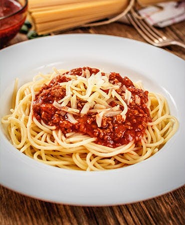 Enjoy the exquisite Pasta Bolognese, and start ordering now from Nonnas Cafe and Restaurant!
