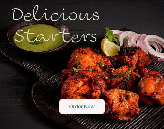 Order delicious starters for Kushbo