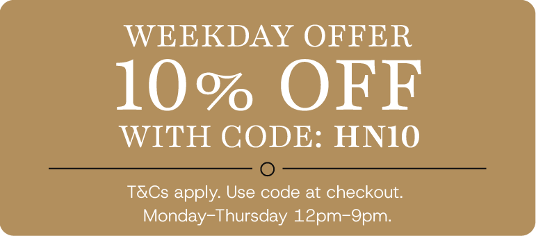 Save money on your online order from Hen and Chickens with our discount code