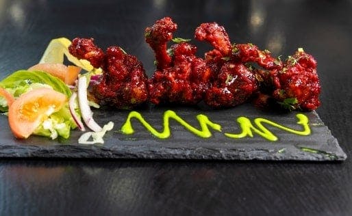 A selection of tasty Indian dishes available when you book a table at our Indian Restaurant in West Bromwich