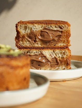 Enjoy a slice of cake with your order from Oak Ca Phe (Birmingham)