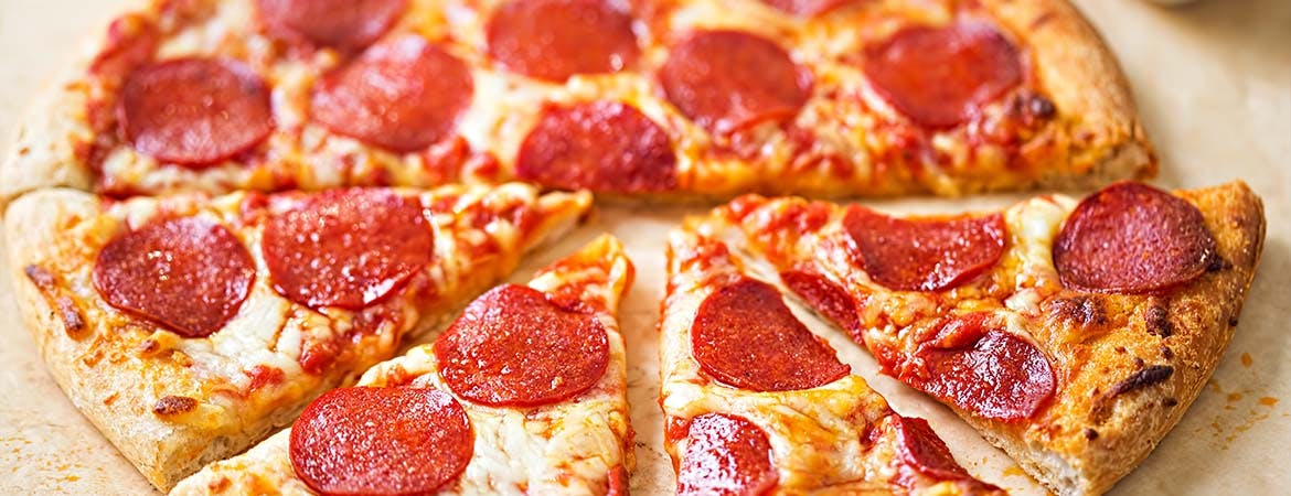 Delicious Pepperoni Pizza, start ordering now!