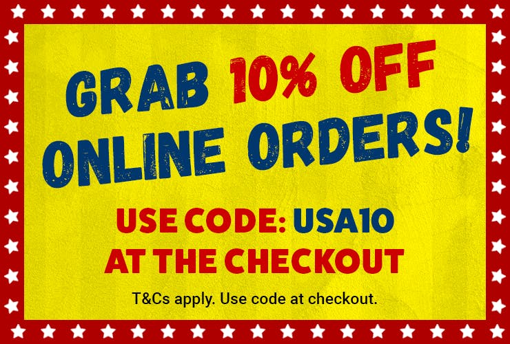 Get 10% off on your orders!