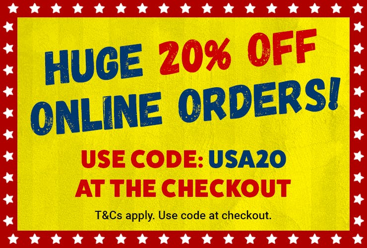 Get 20% off on your orders!