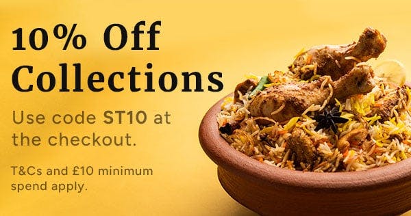 Get 10% OFF collection orders at The Original Stratton Tandoori (Swindon)