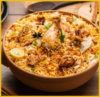 Chicken Biryani! Order online now!