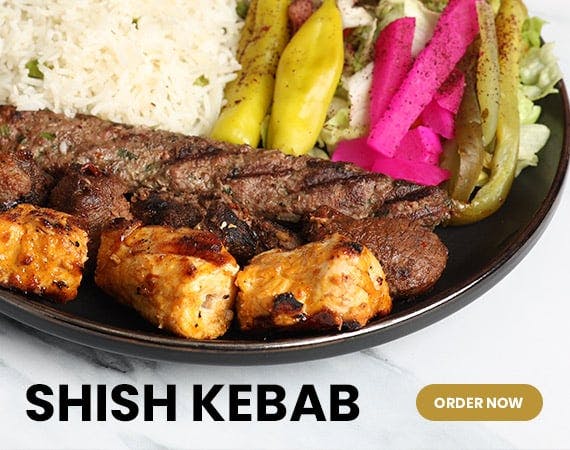 Order tasty kebabs straight from the grill at Musas Doner