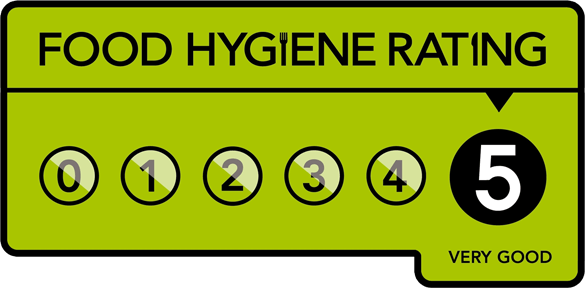 We have received a 5 star hygiene rating