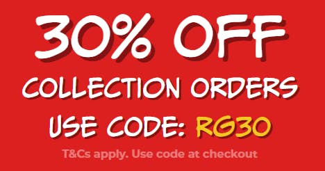 Get 30% off your collection order with the code: RP10