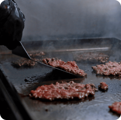 Delicious burgers prepared by the expert chefs at Sliders (Swindon)