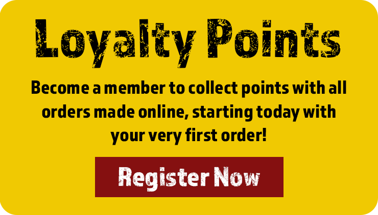 Become a member to collect points with all orders made online!