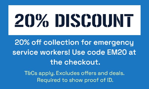 20% Off emergency support workers