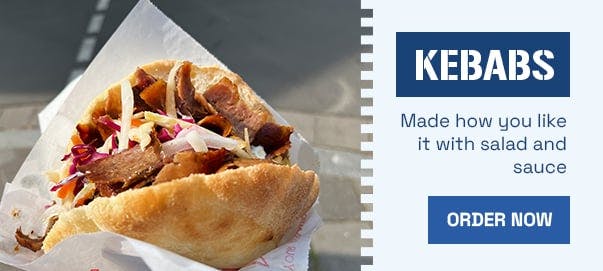 Order Doner Kebabs!