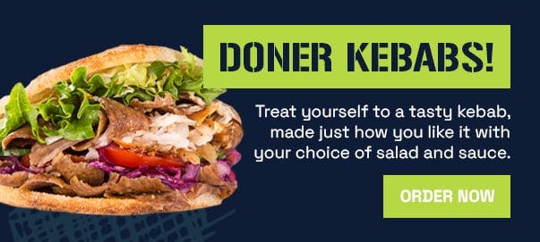 Order Doner Kebabs!