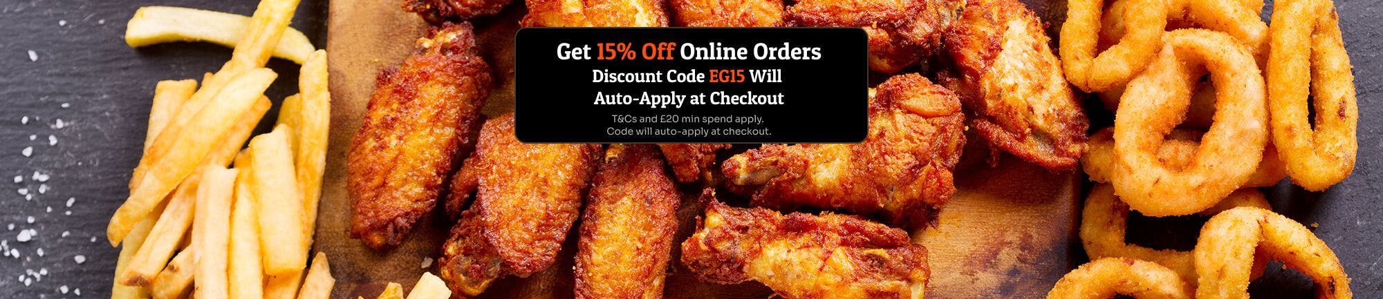 Save 15% using code EG15 when you order from Esffon Grill