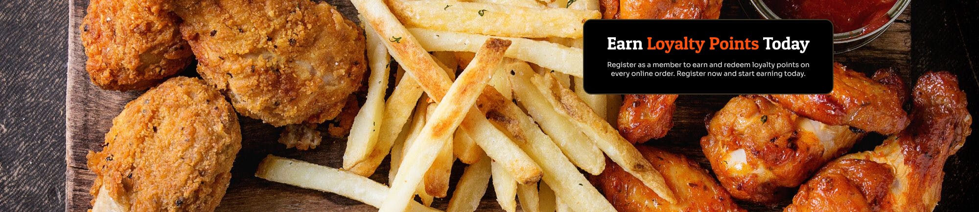 Become a member to earn loyalty points from Esffon Grill