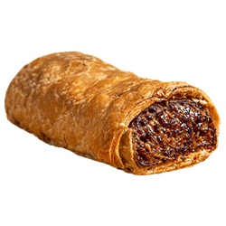 Sausage rolls and other deli items available from The Rockin Bean Coffee House in Swindon