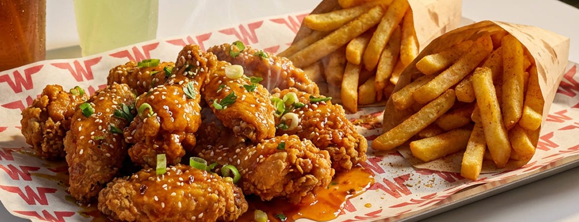 Wunderwings Combo Wings and fries