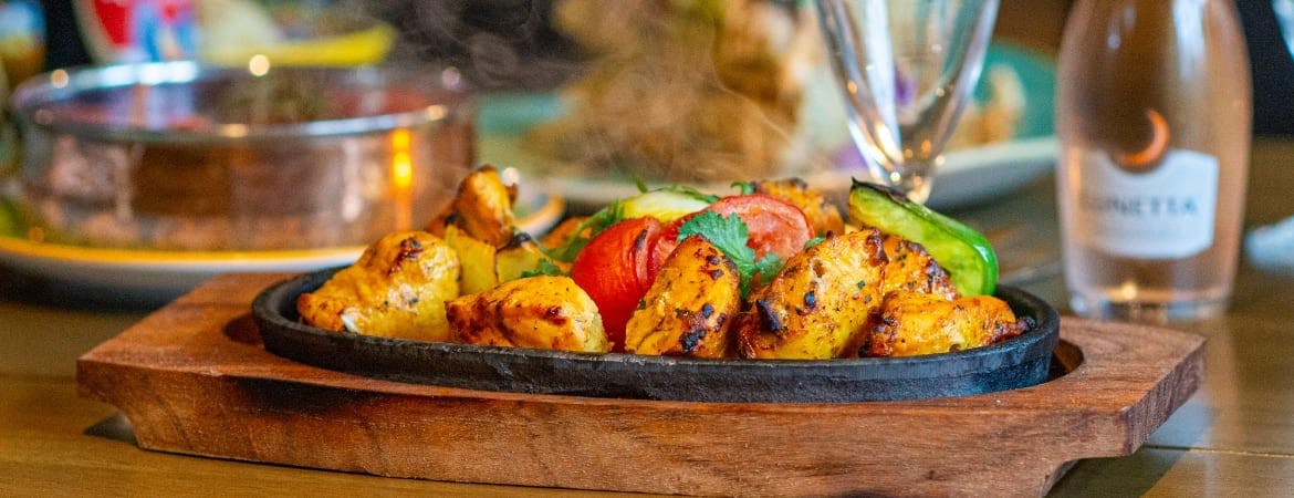 Delicious Tandoori Chicken served at Sasas Indian Bar and Kitchen (Malmesbury)