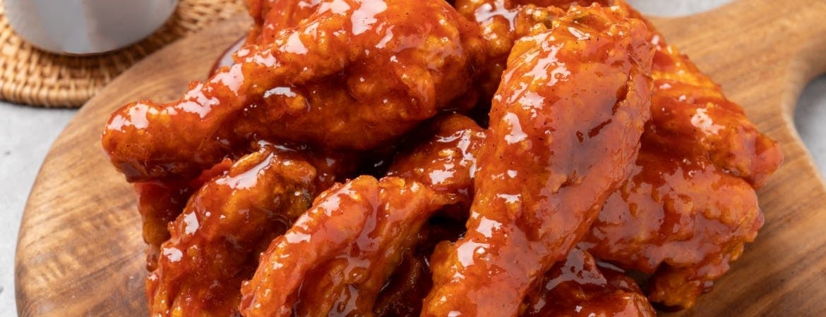 Delicious Buffalo Wings from Hot Pizza and Grill (Purley)