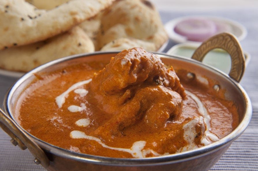 Creamy and flavourful Butter Chicken from De Mountain Masala (Christchurch)