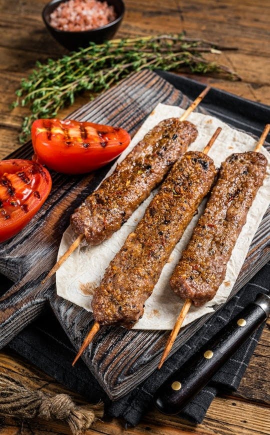 Tasty Turkish Adana shish grill from Sheesh Turkish Meze and Grill (Birmingham)