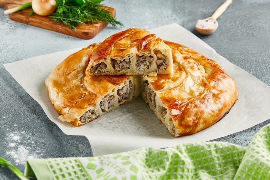 Exquisite Borek prepared at Sheesh Turkish Meze and Grill (Birmingham)