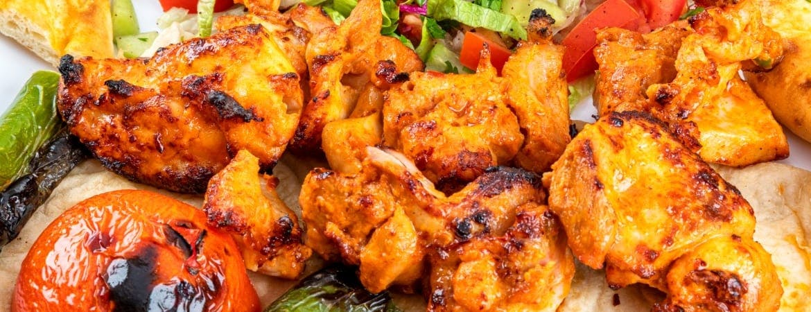 Delicious and tempting grilled chicken pirzola at Sheesh Turkish Meze and Grill (Birmingham)