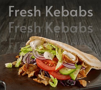 Authentic kebabs available for collection or home delivery from Golden Fries (Havant)